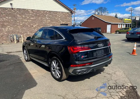 2022 Audi Sq5 Sportback Premium z USA, uszkodzony, nr VIN WA114AFY4N2079853